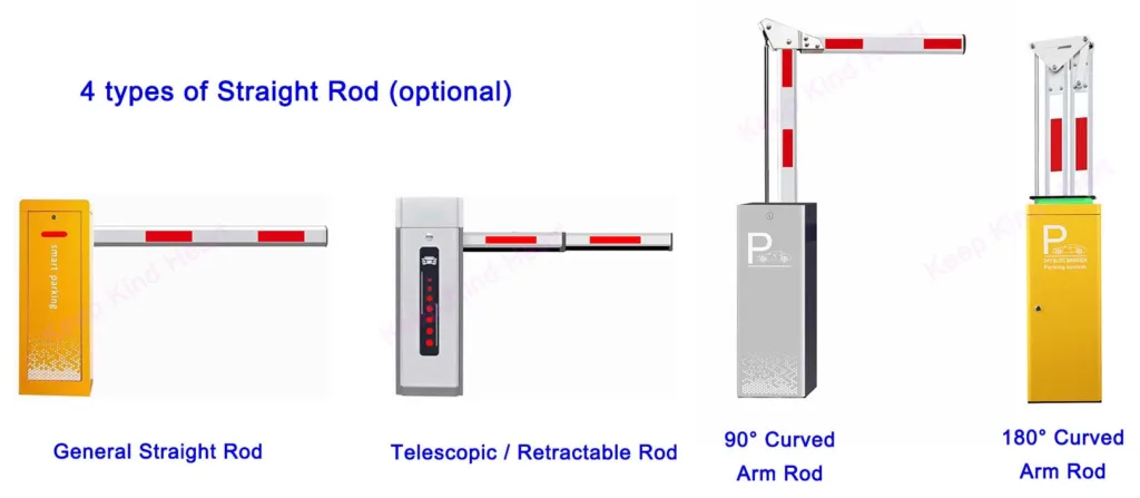 4 types of Barrier Gates, KKH(Keep Kind Heart)