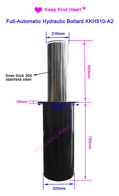 Hydraulic Lifting Bollards, KKH510-A2